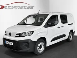 Vit Ny 2025 Peugeot Partner Minibuss | 393 625 kr