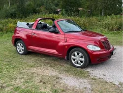 Röd Begagnad 2005 Chrysler PT Cruiser Cab | 54 900 kr (Bra pris)