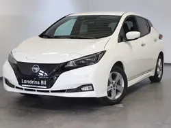 Vit Begagnad 2023 Nissan Leaf N-Connecta Halvkombi | 299 000 kr
