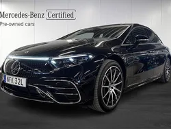 Svart Begagnad 2022 Mercedes EQS500 AMG Halvkombi | 999 000 kr