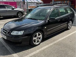 Svart Begagnad 2006 Saab 9-3 Vector Kombi | 22 500 kr (Marknadspris)