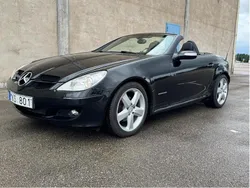 Svart Begagnad 2007 Mercedes SLK200 Cab | 138 000 kr (Marknadspris)