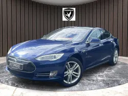 Blå Begagnad 2016 Tesla Model S Sedan | 399 900 kr