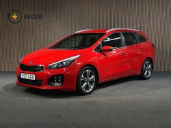 Röd Begagnad 2016 Kia Ceed Sportswagon GT-Line Kombi | 124 400 kr (Marknadspris)