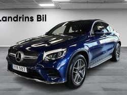 Blå Begagnad 2017 Mercedes GLC220 AMG line Sportkupé | 329 900 kr (Bra pris)