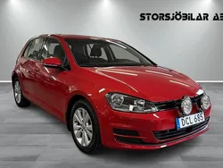 Röd Begagnad 2014 VW Golf VII Halvkombi | 104 000 kr (Lite dyr)