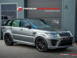 Grå (corris grey metallic) Begagnad 2019 Land Rover Range Rover Sport SVR SUV | 849 900 kr (Marknadspris)