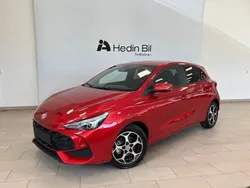 Röd (red) Ny 2024 MG MG3 Luxury Halvkombi | 257 400 kr (Marknadspris)