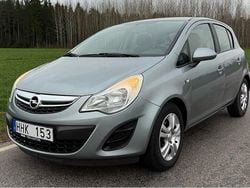 Grå Begagnad 2012 Opel Corsa Enjoy Halvkombi | 27 500 kr (Marknadspris)