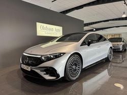 Silver Begagnad 2022 Mercedes EQS450+ Premium Halvkombi | 648 000 kr (Marknadspris)