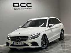 Vit Begagnad 2019 Mercedes C200 AMG line Kombi | 249 900 kr (Marknadspris)