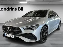 Silver Ny 2024 Mercedes CLA250e Shooting Brake AMG Line Premium Kombi | 429 900 kr