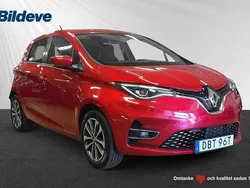 Röd Begagnad 2021 Renault Zoe Intens Halvkombi | 149 900 kr (Marknadspris)