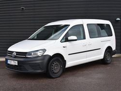 Vit Begagnad 2019 VW Caddy Maxi Life Life Minibuss | 219 900 kr (Bra pris)