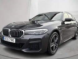 Grå Begagnad 2021 BMW 530e M Sport Kombi | 305 000 kr (Marknadspris)