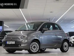 Grå Begagnad 2016 Fiat 500 Lounge Halvkombi | 104 900 kr (Marknadspris)