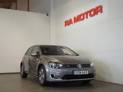 Grå Begagnad 2015 VW e-Golf Halvkombi | 129 900 kr (Bra pris)