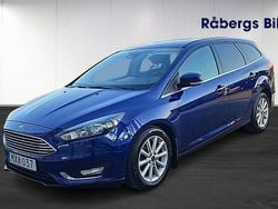 Blå Begagnad 2016 Ford Focus Titanium Kombi | 94 800 kr (Bra pris)