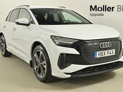 Glaciärvit metallic Begagnad 2023 Audi Q4 e-tron Proline SUV | 434 900 kr (Marknadspris)