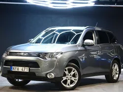 Mörkgrå (grå) Begagnad 2013 Mitsubishi Outlander SUV | 119 900 kr (Lite dyr)