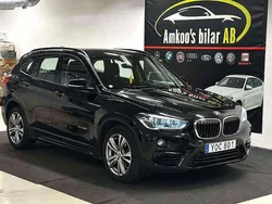 Svart Begagnad 2017 BMW X1 Sport Line SUV | 209 900 kr (Bra pris)