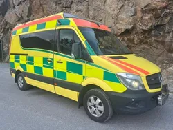 Flerfärgad (gul) Begagnad 2018 Mercedes Sprinter Van | 200 000 kr (Marknadspris)