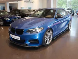 Blå (estoril blå metallic) Begagnad 2017 BMW M240 M Performance Sportkupé | 379 900 kr