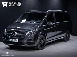 Mörkgrå Begagnad 2023 Mercedes V300 AMG Minibuss | 799 900 kr (Lite dyr)