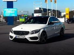 Vit Begagnad 2017 Mercedes C220 AMG line Sedan | 229 900 kr (Lite dyr)