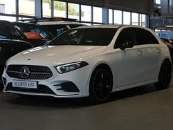 Vit Begagnad 2019 Mercedes A250 AMG Halvkombi | 309 000 kr (Marknadspris)