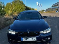 Blå Begagnad 2017 BMW 320 Sport Line Sedan | 189 000 kr (Bra pris)