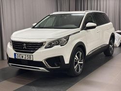 Vit Begagnad 2019 Peugeot 5008 Allure Minibuss | 229 900 kr (Bra pris)