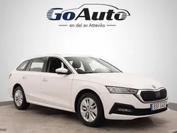 Vit Begagnad 2022 Skoda Octavia Kombi | 209 900 kr (Bra pris)