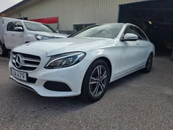 Vit Begagnad 2018 Mercedes C220 Avantgarde Sedan | 255 000 kr (Marknadspris)