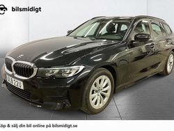 Svart Begagnad 2020 BMW 320 Sport Line Kombi | 278 900 kr (Marknadspris)