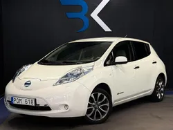 Vit Begagnad 2012 Nissan Leaf Halvkombi | 54 900 kr (Marknadspris)