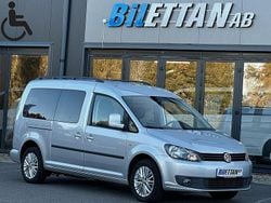 Grå (silver) Begagnad 2012 VW Caddy Maxi Minibuss | 279 900 kr