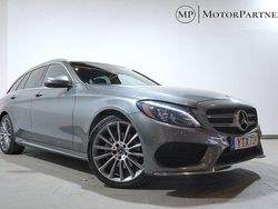 Grå Begagnad 2017 Mercedes C220 AMG Kombi | 239 900 kr (Lite dyr)