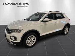 Vit Begagnad 2022 VW T-Roc Life SUV | 199 900 kr (Bra pris)