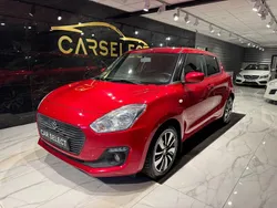Röd Begagnad 2017 Suzuki Swift Halvkombi | 99 900 kr (Bra pris)