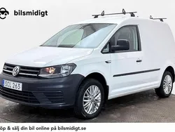 Vit Begagnad 2018 VW Caddy Minibuss | 129 900 kr