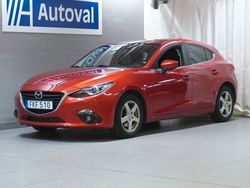 Röd Begagnad 2014 Mazda 3 Inclusive Halvkombi | 139 700 kr (Marknadspris)