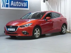 Röd Begagnad 2014 Mazda 3 Inclusive Halvkombi | 139 700 kr (Bra pris)
