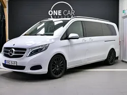 Vit Begagnad 2016 Mercedes V250 Minibuss | 339 700 kr (Bra pris)