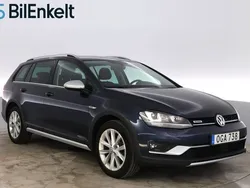 Mörkblå (blå) Begagnad 2016 VW Golf Alltrack Kombi | 218 900 kr (Marknadspris)