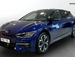 Blå (blue) Begagnad 2022 Kia EV6 GT-Line SUV | 459 900 kr (Bra pris)