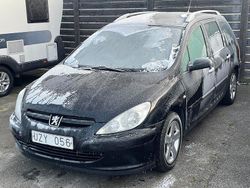 Svart Begagnad 2004 Peugeot 307 Kombi | 23 900 kr (Marknadspris)