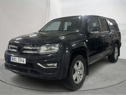 Svart Begagnad 2018 VW Amarok Pickup | 227 500 kr (Superpris)