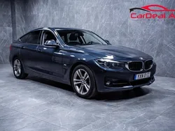 Grå Begagnad 2017 BMW 320 Gran Turismo Sport Line Halvkombi | 148 800 kr (Lite dyr)