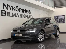 Grå Begagnad 2018 VW Golf VII Kombi | 139 900 kr (Marknadspris)